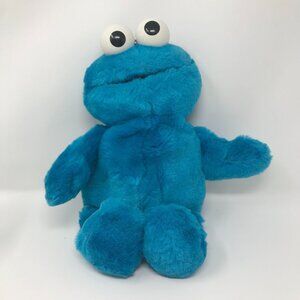 Vintage Tyco 1990s Jim Henson Tickle me Cookie Monster Plush Stuffed Animal